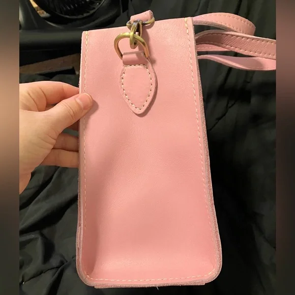 Portland Leather AP Classic Lola in Vintage Pink - Picture 3 of 8